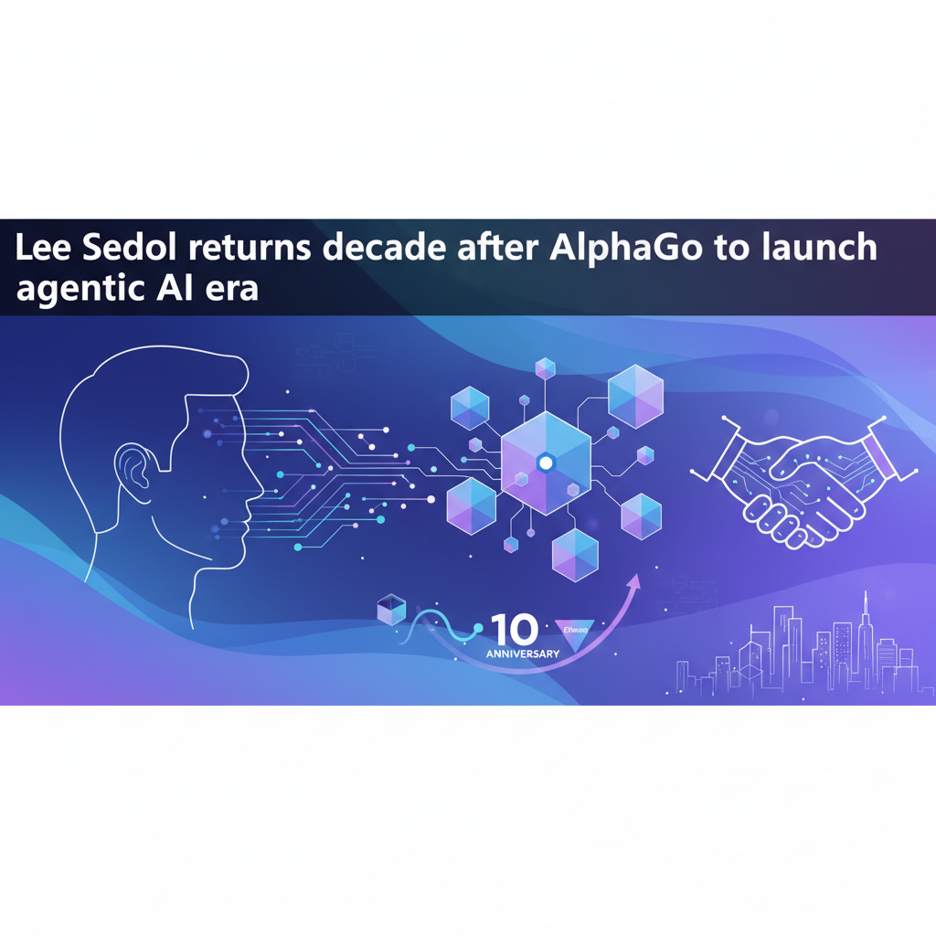 Lee Sedol returns decade after AlphaGo to launch agentic AI era